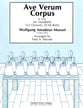 Ave Verum Corpus Handbell sheet music cover